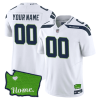 Seattle Seahawks Washington Home Patch Custom Jersey - All Stitched