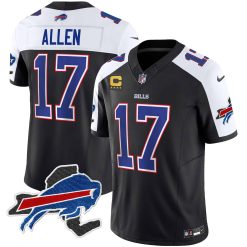 Men's Bills New York Patch Vapor Limited Jersey - All Stitched