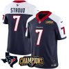 Men's Houston Texans 2023 AFC South Champions Patch Vapor Jersey - All Stitched