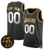 Los Angeles Lakers Kobe Bryant Patch Swingman Custom Jersey - All Stitched
