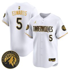 Men's Minnesota Timberwolves 2024 Baseball Jersey - All Stitched