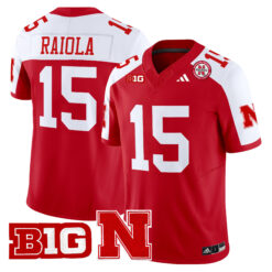 Men's Nebraska Cornhuskers 2024 Vapor Limited Jersey - All Stitched