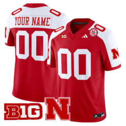 Nebraska Cornhuskers 2024 Vapor Limited Custom Jersey - All Stitched