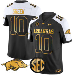 Men's Arkansas Razorbacks Gold Vapor Limited Jersey - All Stitched