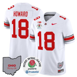 Men's Ohio State Buckeyes Rose Bowl Vapor Limited Jersey V2 - All Stitched